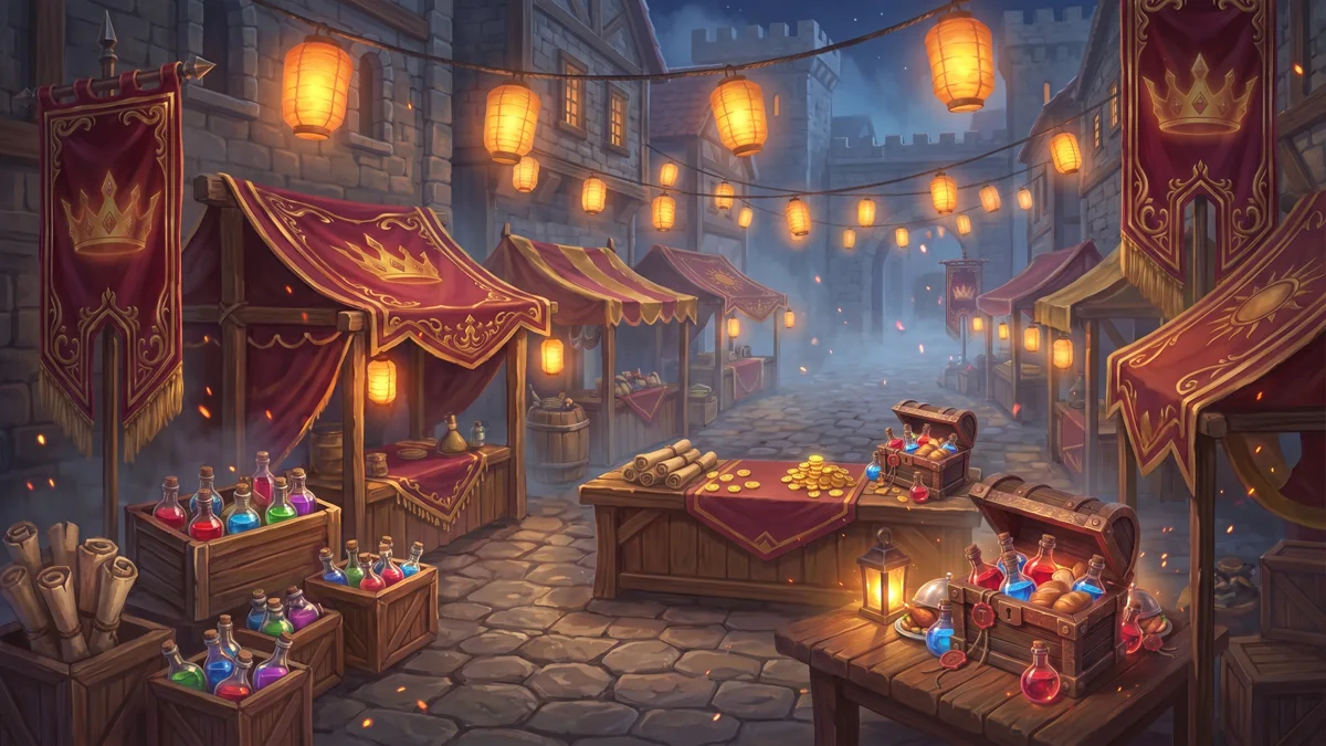 The Player Market opens